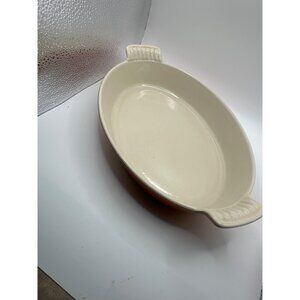 Le Creuset Oval Baking Dish 24cm Flame Orange Stoneware